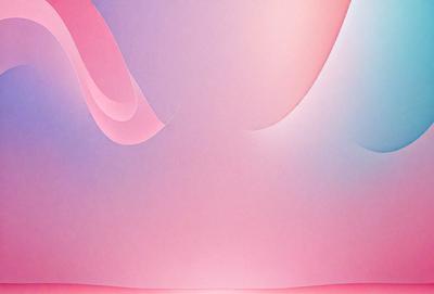 The primary subject of the image is a pink and blue abstract art piece. The setting is a white background, which provides a clean and minimalist appearance. The visual style is a combination of digital art and illustration, creating a unique and eye-catching design. The dominant colors in the image are pink and blue, which evoke a sense of warmth and tranquility.
