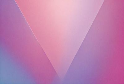The primary subject of the image is a pink triangle. The setting is a pink background, which creates a visually striking contrast with the triangle. The visual style is a combination of a photo and digital art, as the triangle appears to be a part of a larger design. The colors and mood of the image are predominantly pink, creating a warm and inviting atmosphere.