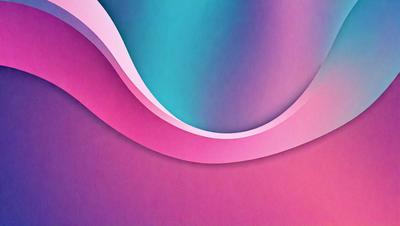 The primary subject of the image is a colorful, abstract design featuring a combination of pink, blue, and purple hues. The setting is a white background, which provides a clean and minimalist appearance. The visual style is a mix of digital art and illustration, creating a unique and eye-catching design. The colors and mood of the image are vibrant and lively, evoking a sense of energy and creativity.