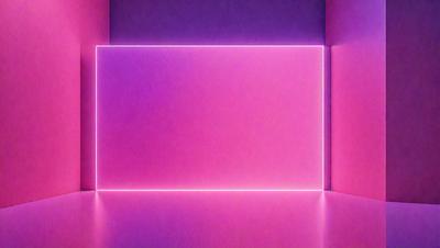 The primary subject of the image is a pink wall with a purple background. The setting appears to be a room with a pink and purple color scheme. The visual style of the image is a digital art or illustration, as it features a brightly colored and vibrant design. The dominant colors in the image are pink and purple, creating a warm and inviting atmosphere.