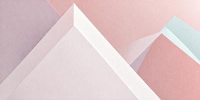 The primary subject of the image is a white paper with a pink background. The paper is folded into a triangular shape, creating a unique and eye-catching design. The setting is a simple background of pink paper, which adds a touch of elegance to the overall composition. The visual style of the image is a combination of digital art and illustration, as the paper is carefully crafted and the colors are vibrant and well-defined. The colors and mood of the image are predominantly pink and