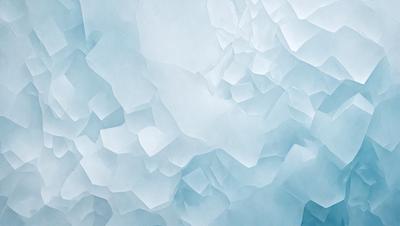 The primary subject of the image is a blue and white patterned background. The setting is a cloudy sky, and the visual style is a combination of digital art and illustration. The dominant colors are blue and white, creating a calm and serene atmosphere.