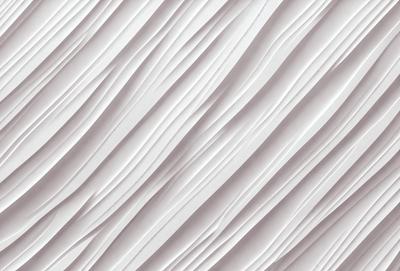 The primary subject of the image is a white, textured surface that appears to be a piece of paper or a wall. The setting is a white background, which creates a clean and minimalistic appearance. The visual style is a close-up of the textured surface, showcasing its intricate details. The colors and mood of the image are predominantly white, giving it a calm and serene atmosphere.