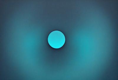The primary subject of the image is a blue circle, which appears to be a light source or a blue ball. The setting is a dark, blue-toned environment, which creates a moody atmosphere. The visual style of the image is a close-up of the blue circle, emphasizing its shape and color. The colors and mood of the image are predominantly blue, with the blue circle being the focal point and the surrounding environment contributing to the overall ambiance.
