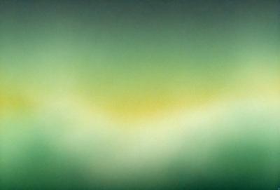 The primary subject of the image is a green background with a yellowish hue. The setting appears to be a dark room, and the visual style is a combination of a photo and a digital art. The colors and mood of the image are predominantly green and yellow, creating a warm and inviting atmosphere.