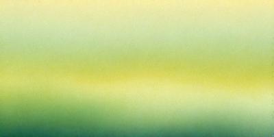 The primary subject of the image is a large, brightly colored painting of a yellow and green landscape. The setting is a large canvas, and the visual style is a painting. The dominant colors in the painting are yellow and green, creating a vibrant and lively atmosphere.