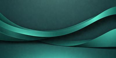 The primary subject of the image is a blue and green wave pattern. The setting is a dark blue background, which creates a contrasting effect with the wave pattern. The visual style is a digital art or illustration, as the wave pattern appears to be a digital creation. The colors and mood of the image are predominantly blue and green, giving it a calm and serene atmosphere.