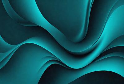 The primary subject of the image is a blue, flowing, and swirling pattern. The setting is a dark blue background, which contrasts with the vibrant blue pattern. The visual style appears to be a digital art or illustration, as the pattern is intricate and detailed. The colors and mood of the image are predominantly blue, creating a sense of calmness and tranquility.