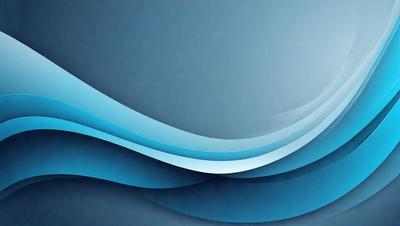 The primary subject of the image is a blue wave pattern. The setting is a blue background, which creates a visually appealing contrast with the wave pattern. The visual style is a combination of digital art and illustration, giving the image a modern and artistic appearance. The dominant colors are blue and white, creating a calm and serene atmosphere.