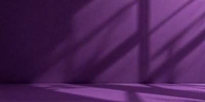 Purple wall with a shadow of a window.