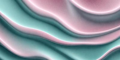 The primary subject of the image is a wave pattern, which is a blue and pink color scheme. The setting is a surface with a wave-like pattern, possibly a wallpaper or a textile. The visual style is a combination of digital art and illustration, creating a unique and eye-catching design. The colors and mood of the image are vibrant and energetic, with the blue and pink hues evoking a sense of movement and dynamism.