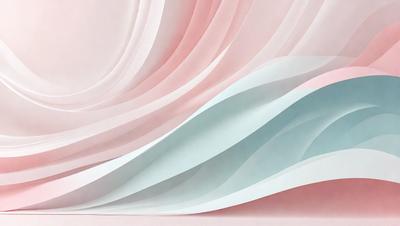The primary subject of the image is a large, colorful, and abstract wave. The wave is composed of various shades of pink, blue, and white, creating a visually striking and dynamic scene. The setting is a pink background, which adds to the overall mood and atmosphere of the image. The visual style of the image is a combination of digital art and illustration, showcasing the artist's creativity and skill in crafting a unique and eye-catching piece of art.