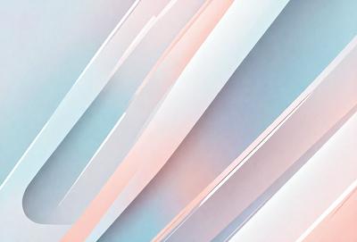 The primary subject of the image is a series of colorful stripes, which are arranged in a visually appealing manner. The setting is a white background, which provides a clean and minimalist look. The visual style is a combination of digital art and illustration, creating a vibrant and dynamic appearance. The colors and mood of the image are predominantly pink and blue, giving it a warm and inviting atmosphere.