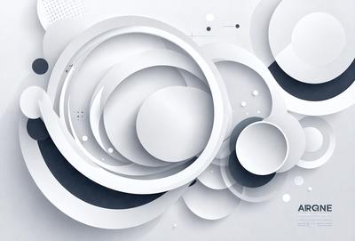 The primary subject of the image is a white circle, which is the main object, scene, or focus of the image. The setting is a white background, which creates a clean and minimalist appearance. The visual style is digital art, as the circle is depicted in a digital format. The colors and mood of the image are predominantly white, giving it a clean and simple appearance.