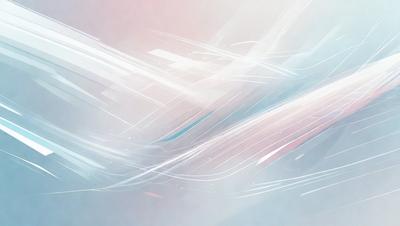 The primary subject of the image is a colorful, abstract design that resembles a painting or a digital artwork. The setting is a blue background, which adds to the overall atmosphere of the image. The visual style is a combination of photo and digital art, creating a unique and vibrant appearance. The colors and mood of the image are predominantly blue and white, with a touch of red, giving it a calming and serene feel.