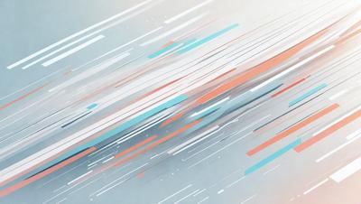 The primary subject of the image is a colorful, abstract artwork featuring a mix of blue, orange, and white colors. The setting is a blue background, which provides a contrasting and visually appealing backdrop for the artwork. The visual style of the image is a combination of digital art and illustration, creating a unique and eye-catching piece. The colors and mood of the artwork are vibrant and energetic, evoking a sense of movement and dynamism.