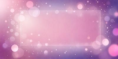 The primary subject of the image is a pink background with a purple border. The setting is a blank canvas, and the visual style is a digital art or illustration. The dominant colors are pink and purple, creating a warm and inviting atmosphere.