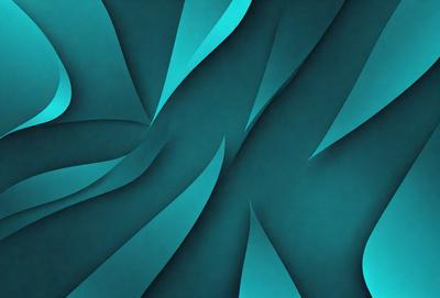 The primary subject of the image is a blue and white patterned design. The setting is a blue background, and the visual style appears to be a digital art or illustration. The dominant colors are blue and white, creating a calm and soothing atmosphere.