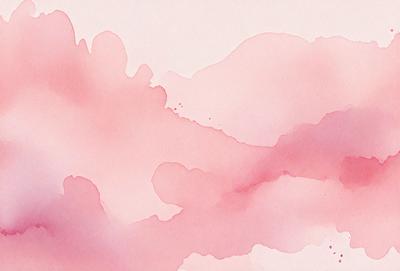 The primary subject of the image is a pink and white watercolor painting. The setting is a pink background, which adds to the overall mood of the painting. The visual style is a watercolor painting, which gives the artwork a unique and artistic appearance. The colors and mood of the painting are predominantly pink and white, creating a sense of warmth and elegance.