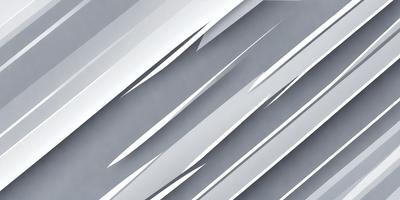 The primary subject of the image is a pattern of white lines on a gray background. The setting is a wall, and the visual style appears to be a digital art or illustration. The dominant colors are white and gray, creating a clean and minimalist atmosphere.