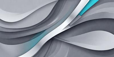 The primary subject of the image is a large, abstract, and colorful painting. The painting features a mix of blue, white, and gray tones, creating a visually striking and dynamic composition. The setting or background of the image is a wall, which serves as the canvas for the artwork. The visual style of the painting is a combination of digital art and illustration, showcasing the artist's creativity and skill in creating a unique and engaging piece of art. The colors and mood of the painting evoke
