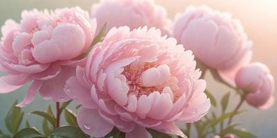 The primary subject of the image is a bouquet of pink flowers. The flowers are arranged in a vase, and they are the main focus of the image. The setting is a garden, with the flowers placed in a garden setting. The visual style is a photo, capturing the beauty of the flowers in their natural environment. The colors and mood of the image are predominantly pink, creating a warm and inviting atmosphere.