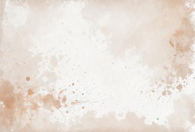 The primary subject of the image is a white background with a few brown spots. The setting is a white wall, and the visual style appears to be a combination of a photo and a drawing. The colors and mood of the image are predominantly white and brown, creating a somewhat muted and subdued atmosphere.