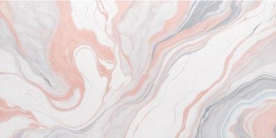 The primary subject of the image is a marbled pattern, which is the main focus of the image. The setting is a white surface, possibly a wall or a piece of paper, with the marbled pattern as the background. The visual style of the image is a combination of photo and digital art, creating a unique and intricate design. The colors and mood of the image are predominantly pink and white, giving it a soft and elegant appearance.