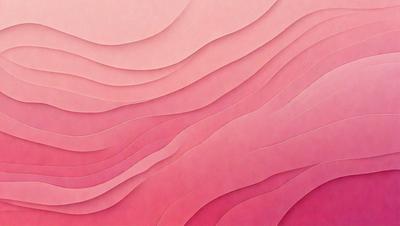 The primary subject of the image is a pink wall with a pattern of waves. The setting is a room with a pink background. The visual style is a combination of a photo and digital art, creating a unique and artistic representation of the pink wall. The dominant colors are pink and white, giving the image a warm and inviting atmosphere.