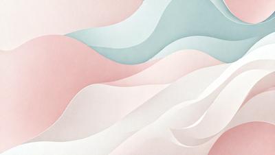 The primary subject of the image is a white and pink wave, which is the main focus of the scene. The wave is depicted in a digital art style, giving it a unique and creative appearance. The setting is a white and pink background, which complements the wave and adds to the overall atmosphere of the image. The colors and mood of the image are predominantly white and pink, creating a sense of calmness and tranquility.