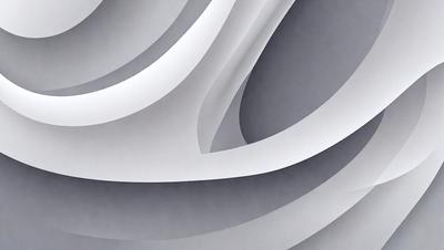 The primary subject of the image is a white paper with a pattern of waves. The setting is a gray background, which contrasts with the white paper. The visual style is a combination of a photo and a drawing, creating a unique and artistic representation of the waves. The colors and mood of the image are predominantly white, giving it a clean and minimalist appearance.
