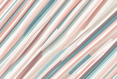 The primary subject of the image is a colorful, abstract pattern featuring a mix of pink, blue, and white colors. The setting is a wall, and the visual style appears to be a combination of digital art and illustration. The overall atmosphere is vibrant and lively, with the colors creating a sense of energy and movement.