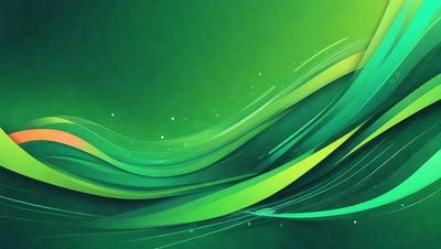The primary subject of the image is a green and yellow swirl pattern. The setting is a green background, which creates a vibrant and lively atmosphere. The visual style is a digital art or illustration, as the swirl pattern is created through a combination of colors and lines. The dominant colors are green and yellow, which evoke a sense of energy and movement.
