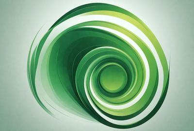 The primary subject of the image is a green circle, which is the main object, scene, or focus of the image. The setting/background consists of a white surface, which provides a clean and minimalistic backdrop for the green circle. The visual style of the image is digital art, as it is a digital illustration of a green circle. The colors and mood of the image are predominantly green, creating a calm and soothing atmosphere.