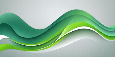 The primary subject of the image is a green and white wave, which is the main focus of the scene. The wave is depicted in a digital art style, giving it a modern and visually appealing appearance. The setting is a white background, which provides a clean and minimalist look to the image. The colors and mood of the image are predominantly green and white, creating a sense of calmness and tranquility.