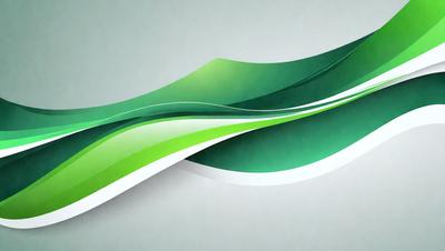 The primary subject of the image is a green and white striped design. The setting is a gray background, which provides a clean and minimalist appearance. The visual style is a combination of digital art and illustration, creating a unique and eye-catching pattern. The colors and mood of the image are predominantly green and white, giving it a fresh and modern feel.
