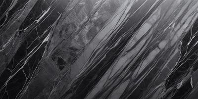 The primary subject of the image is a close-up of a marble surface with a pattern of black and white stripes. The setting is a black and white photograph, which gives the image a classic and timeless appearance. The visual style is a combination of artistic and natural elements, creating a unique and intriguing pattern. The colors and mood of the image are predominantly black and white, with a touch of gray, giving it a sophisticated and elegant feel.