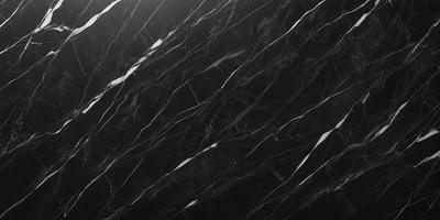 The primary subject of the image is a black and white marble wall with a pattern of white stripes. The setting is a room with a black background, which emphasizes the contrast between the marble wall and the rest of the space. The visual style is a close-up of the marble wall, showcasing its intricate pattern. The colors and mood of the image are predominantly black and white, creating a classic and elegant atmosphere.
