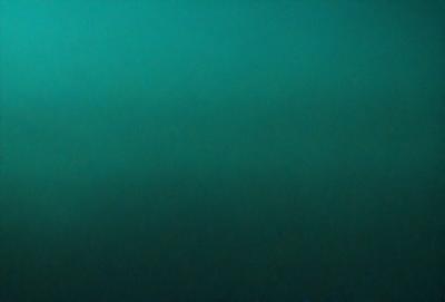 The primary subject of the image is a dark blue ocean with a greenish tint. The setting is a vast expanse of water, with no visible land or objects. The visual style is a photo, capturing the natural beauty of the ocean. The colors and mood are predominantly dark and moody, with the blue and green hues creating a sense of depth and tranquility.