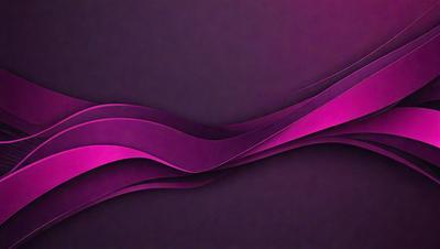 The primary subject of the image is a purple wave or flowing pattern. The setting is a dark background, which contrasts with the purple wave. The visual style appears to be a digital art or illustration, as the purple wave is the main focus of the image. The colors and mood of the image are predominantly purple, creating a sense of calmness and tranquility.
