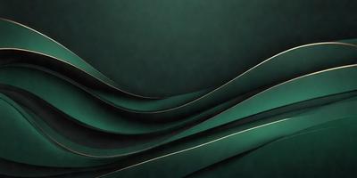 The primary subject of the image is a green and white striped pattern. The setting is a dark background, which contrasts with the bright colors of the striped pattern. The visual style appears to be a digital art or illustration, as the pattern is intricately detailed and the colors are vibrant. The overall atmosphere of the image is dynamic and visually appealing.