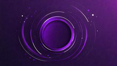 The primary subject of the image is a purple circle, which is the main object, scene, or focus of the image. The setting or background is a purple surface, which adds to the overall atmosphere. The visual style of the image is digital art, as it is a digital illustration. The colors and mood of the image are predominantly purple, creating a calm and serene atmosphere.