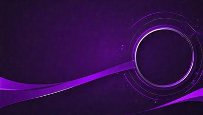 Purple background with a purple circle in the center.