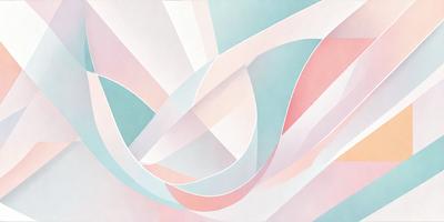 The primary subject of the image is a colorful, abstract artwork featuring a combination of pink, blue, and white colors. The setting is a white background, which provides a clean and minimalist appearance. The visual style is a mix of digital art and illustration, creating a unique and eye-catching design. The overall atmosphere is vibrant and lively, with the artwork's colors and patterns evoking a sense of energy and creativity.