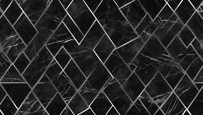 The primary subject of the image is a black and white marble pattern. The setting is a black and white marble wall, which serves as the background. The visual style is a black and white pattern, giving the image a classic and elegant appearance. The colors and mood are predominantly black and white, creating a sophisticated and timeless atmosphere.