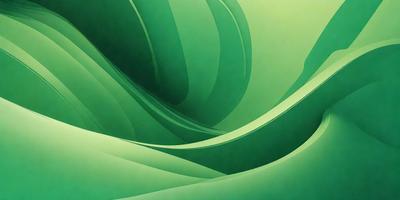 The primary subject of the image is a green, swirling, and curling pattern. The setting is a green background, which adds to the overall atmosphere. The visual style is a combination of digital art and illustration, creating a unique and eye-catching design. The colors and mood are predominantly green, giving the image a lively and vibrant appearance.