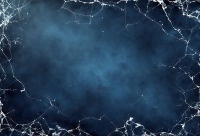 The primary subject of the image is a blue sky with a few white clouds. The setting is a dark blue background, which creates a contrasting effect with the lighter blue sky. The visual style is a photo, capturing the natural beauty of the sky. The colors and mood of the image are predominantly dark and moody, with the blue sky and clouds providing a sense of depth and tranquility.