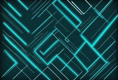 The primary subject of the image is a blue and green patterned background. The setting is a dark blue background with a pattern of blue and green lines. The visual style is a digital art or illustration, creating a unique and eye-catching design. The colors and mood of the image are predominantly blue and green, giving it a calm and soothing atmosphere.