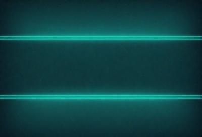 The primary subject of the image is a blue background with a green stripe. The setting is a dark room, and the visual style is a digital art or illustration. The dominant colors are blue and green, creating a calm and soothing atmosphere.
