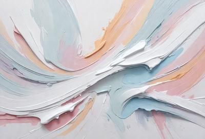 The primary subject of the image is a painting, which is displayed on a white surface. The painting features a colorful and artistic design, with various colors and patterns. The setting is a white background, which provides a clean and uncluttered appearance for the painting. The visual style of the image is a painting, showcasing the artist's skill and creativity. The colors and mood of the painting are vibrant and lively, creating a sense of energy and excitement.